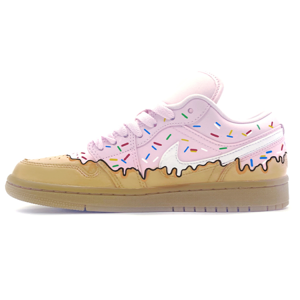 【 】 Jordan Air Jordan 1 Low "Pink Gum"