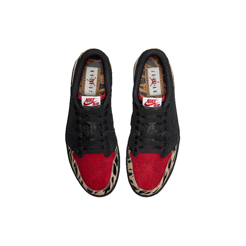 Solefly x Jordan Air Jordan 1 retro low og sp "black and sport red"