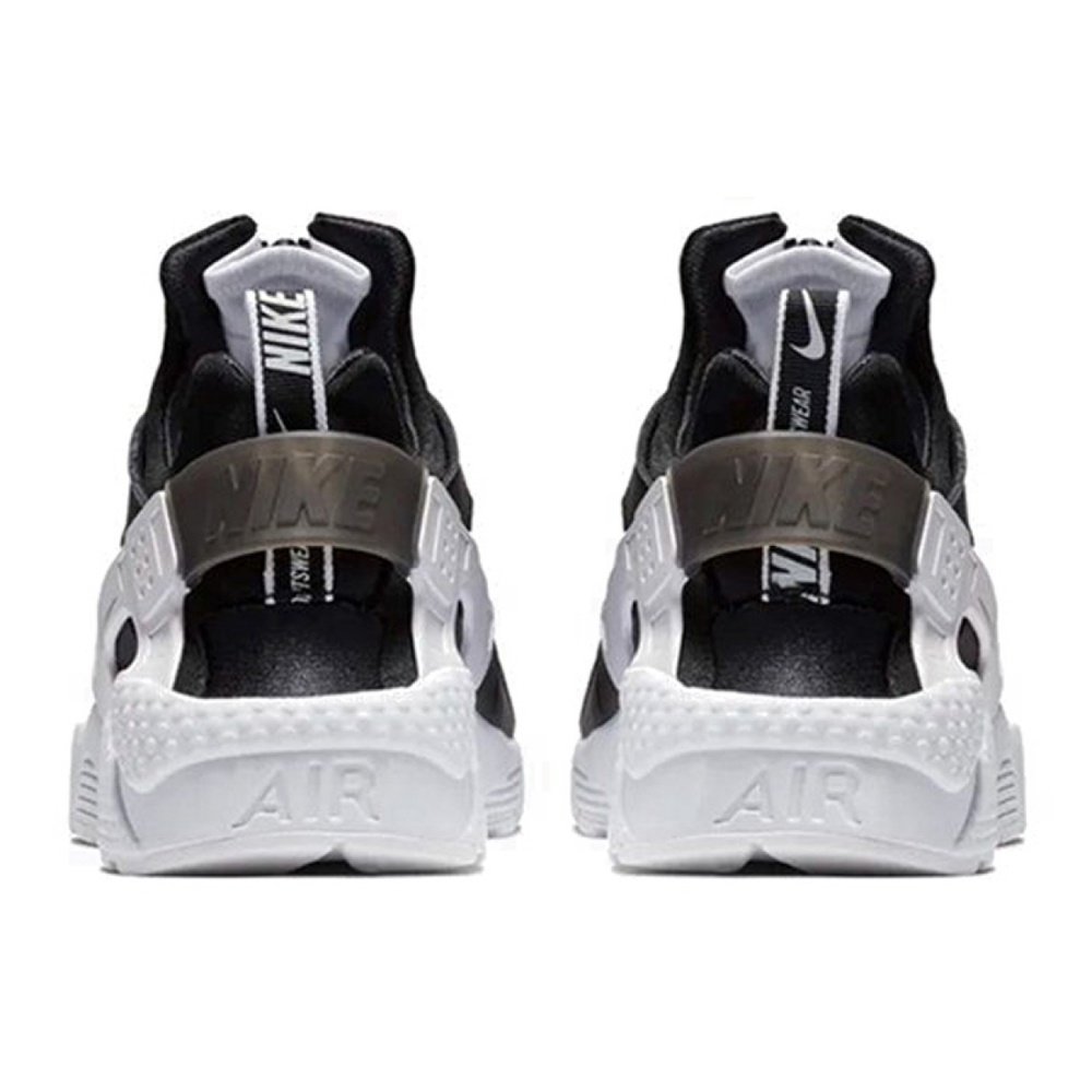 Nike Huarache Run Zip Black White