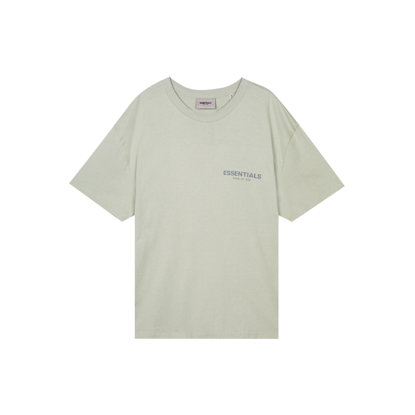 Fear of God Essentials FW21 Green/Concrete Logo T