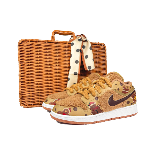 【 】【10 】Air Jordan 1 Low Utility "Teddy Bear"