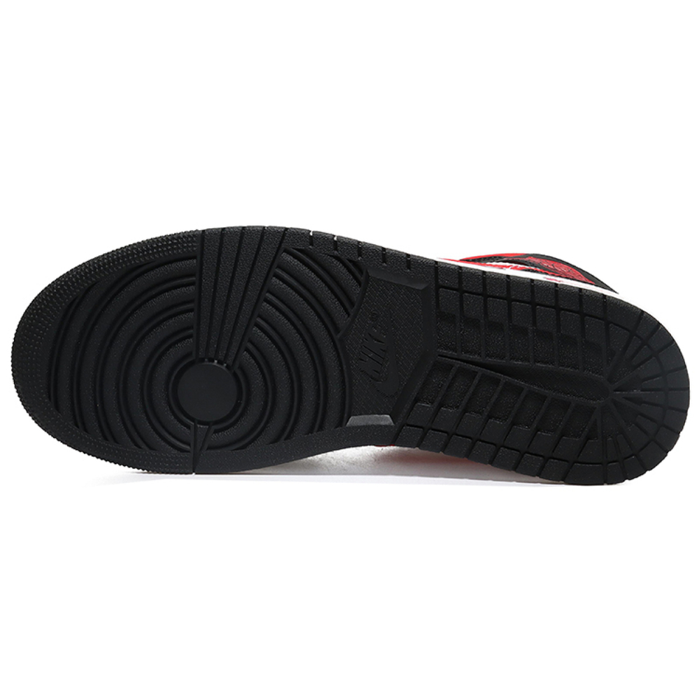 【 】 Jordan Air Jordan 1 Mid Bred Toe
