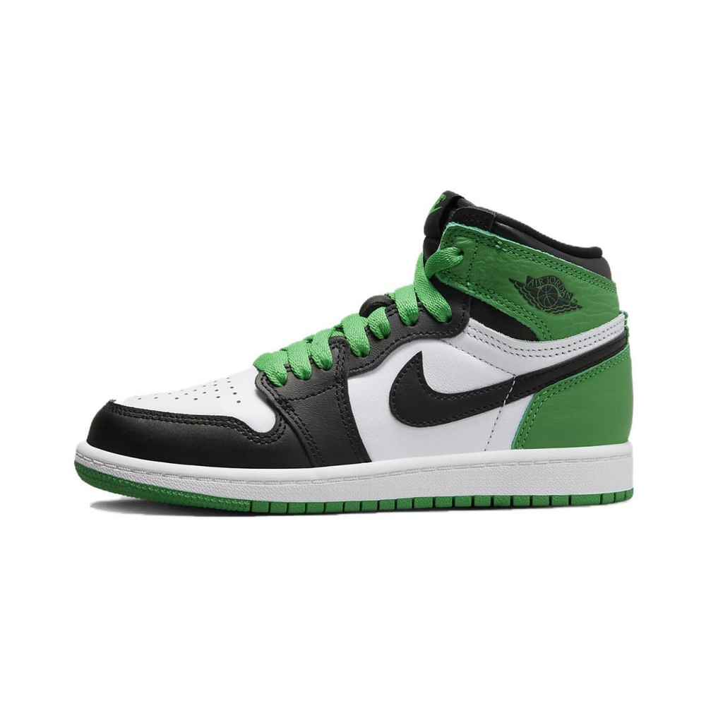 Jordan Air Jordan 1 High OG Black and Lucky Green