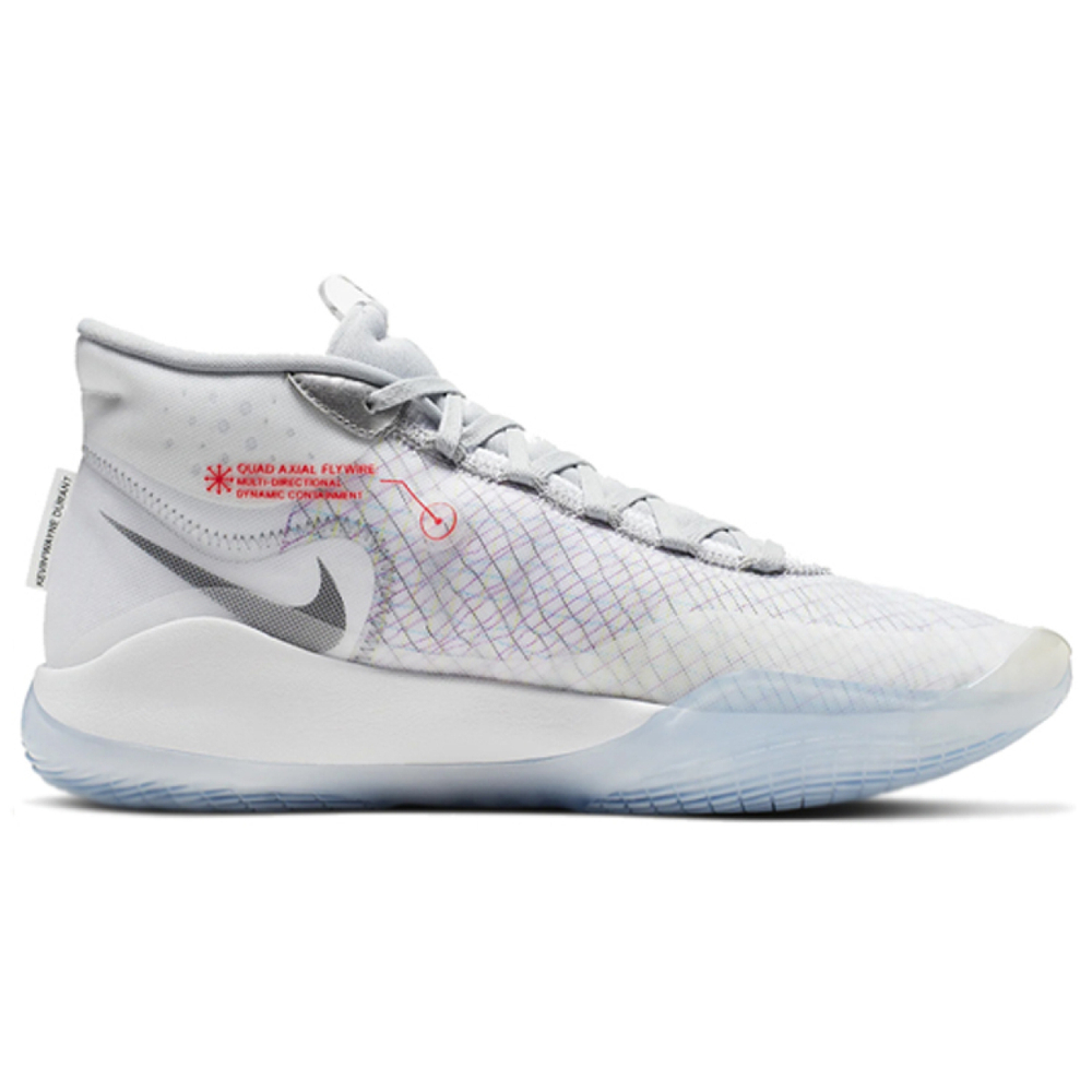 Nike KD 12 Zoom White Wolf Grey