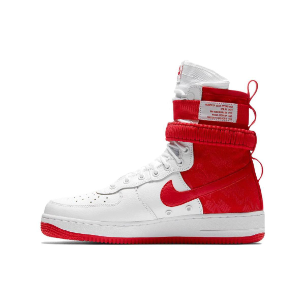 Nike Air Force 1 White University Red