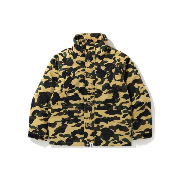 BAPE 1st Camo Snowboard Down Jacket