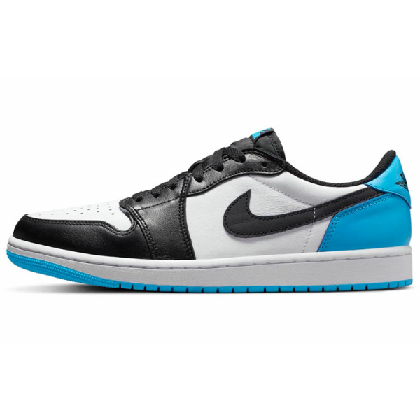 Jordan Air Jordan 1 Low 'Black and Dark Powder Blue'