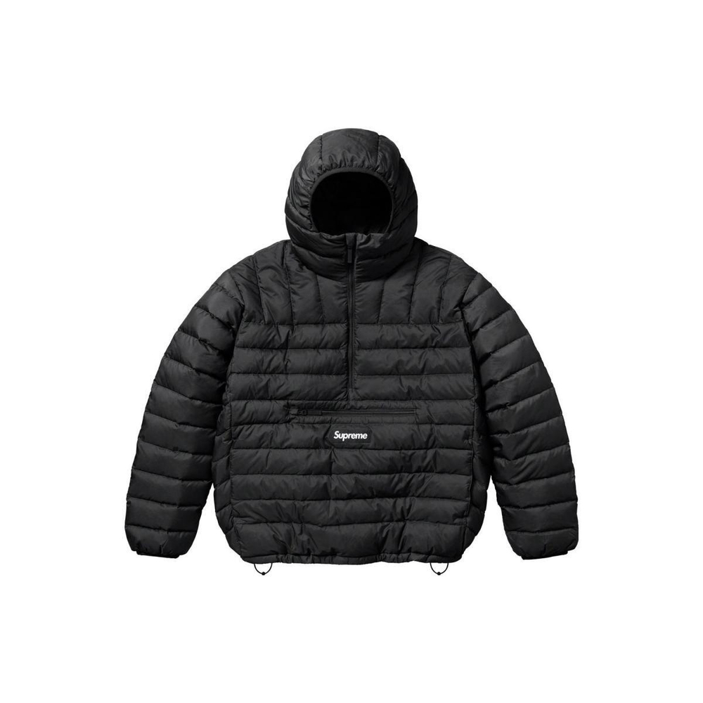 Supreme FW23 WEEK7 MICRO DOWN HALF ZIP HOODED PULLOVER