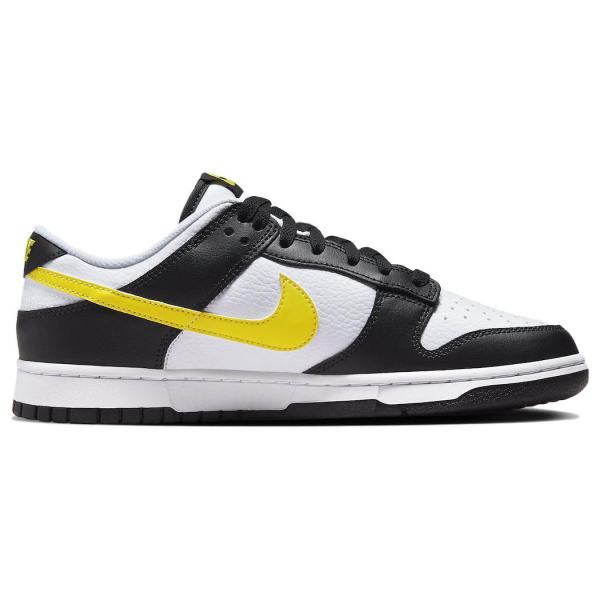 Nike Dunk Low "Black White Yellow"