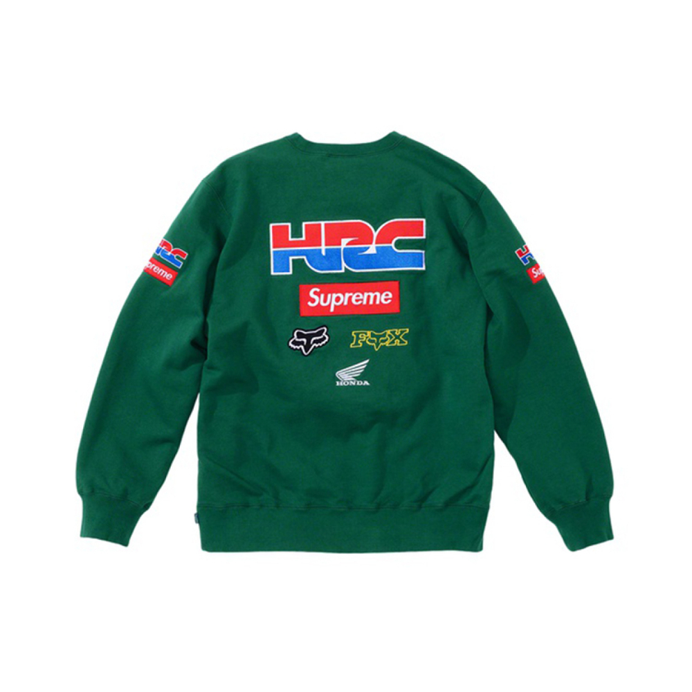 Supreme FW19 Week 6 x Honda x Fox Racing Crewneck