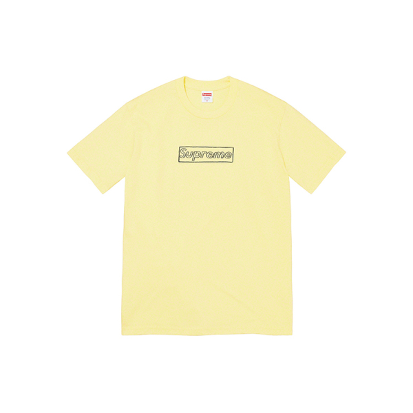 Supreme Week 18 x KAWS Chalk Logo Tee Box Logo T