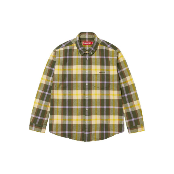 Supreme FW23 WEEK4 PLAID FLANNEL SHIRT