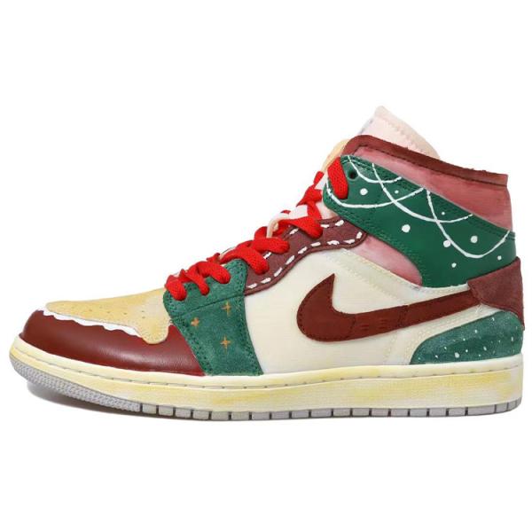 【 】 Jordan Air Jordan 1 Mid SE Craft OKHR Vibe