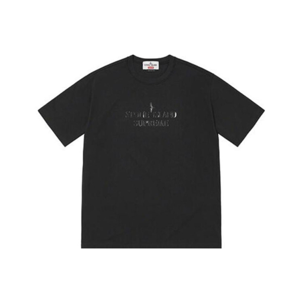 Supreme Week 12 x STONE ISLAND SS22 S/S Top Logo T