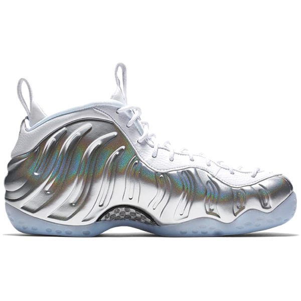 Nike Foamposite One chrome white