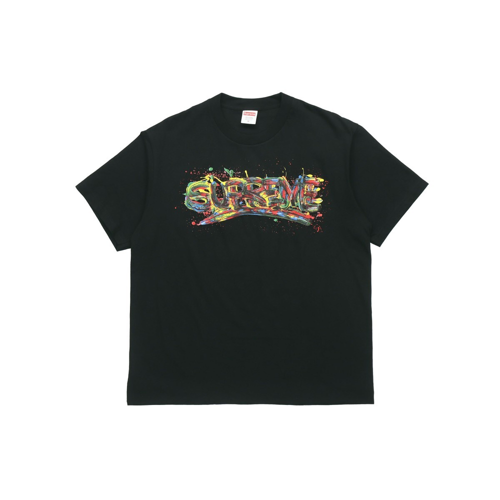 Supreme SS20 Week 1 Paint Logo Tee Logo T