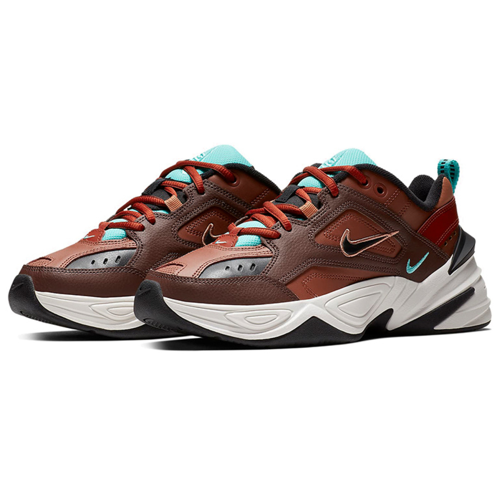 Nike M2K tekno dark red