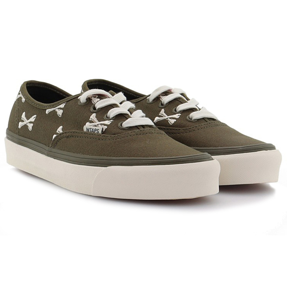 Vans Authentic WTAPS Olive Crossbones