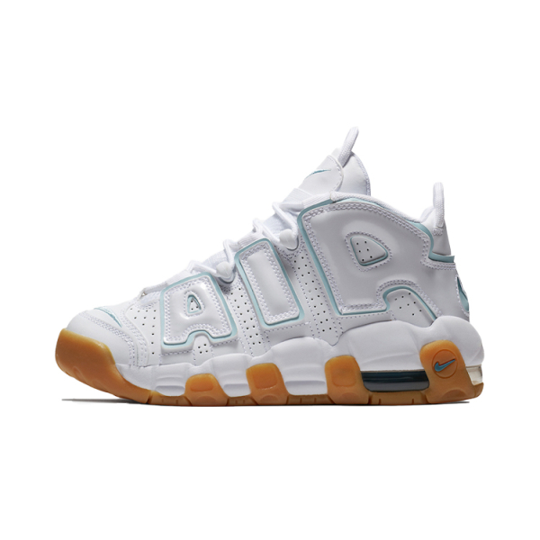 Nike Air More Uptempo White Aqua Gum