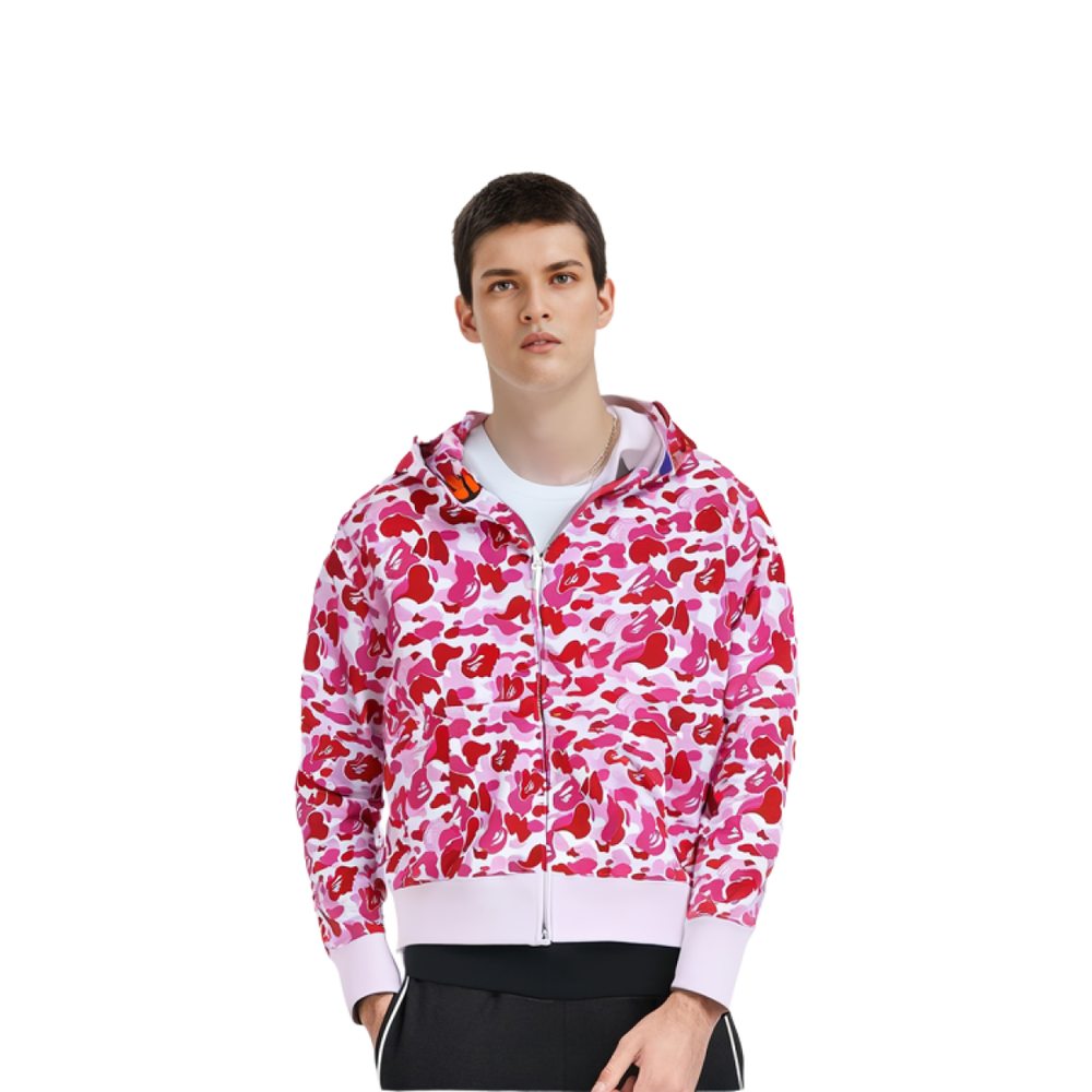 A BATHING APE Bape SS23 Abc Camo Shark Full Zip Hoodie