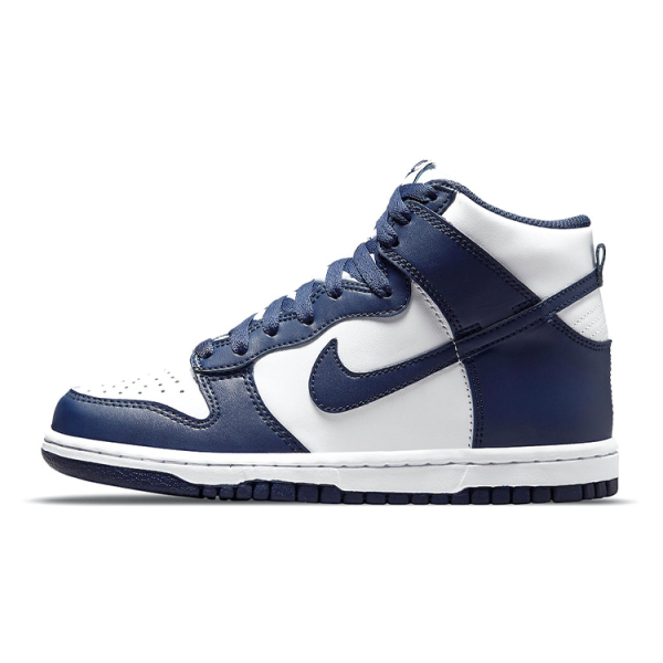 Nike Dunk High Navy Whit