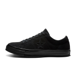 Converse one star Suede Triple Black Low Top