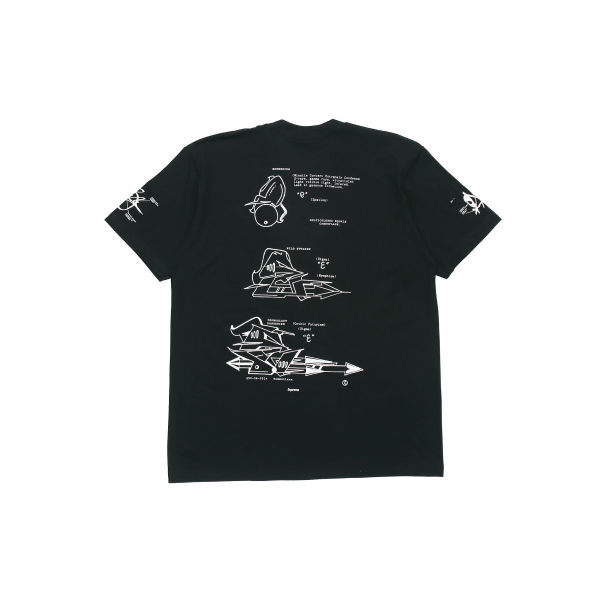 Supreme SS20 Week 4 Rammellzee/Supreme Tag Tee Logo T