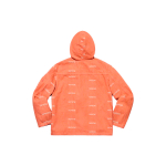 Supreme SS19 Logo Denim Turnout Jacket Orange Logo