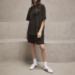 Fear of God Essentials SS22 Sweatshort Dark Oatmeal Logo