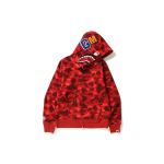 A BATHING APE SS23 Color Camo Shark Full Zip Hoodie