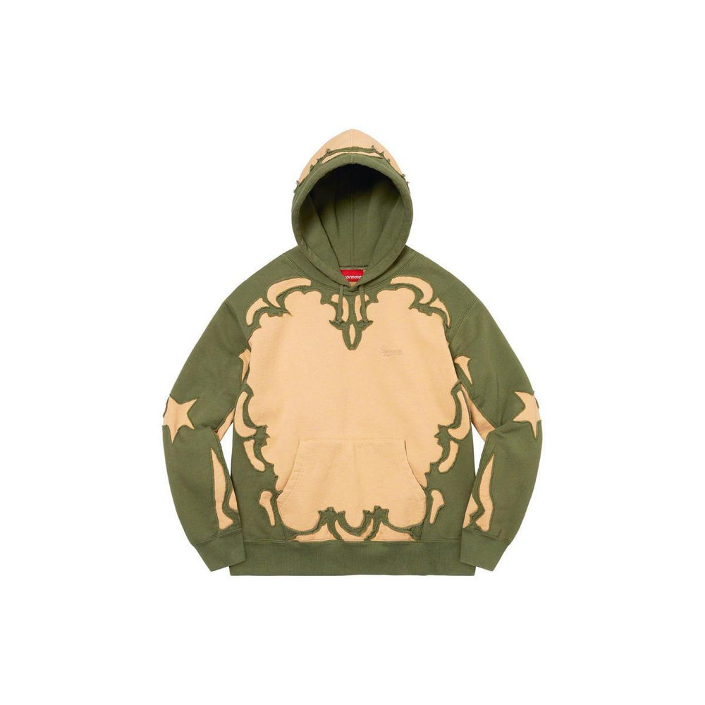 Supreme SS23 Week12 WESTERN CUT OUT HOODED SWEATSHIRT