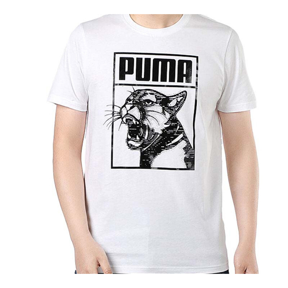 PUMA Graphic Tee Box Logo T