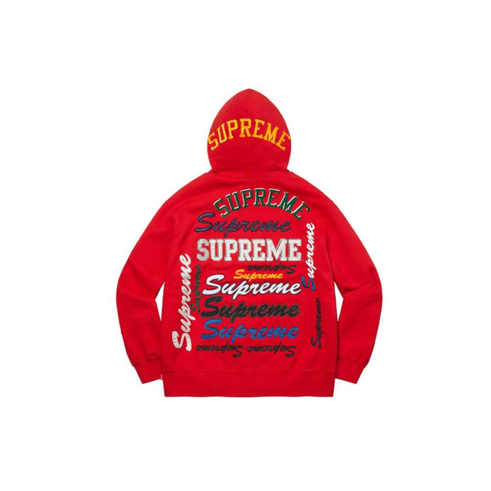 Supreme FW21 Week 1 Multi Logo Hooded Sweatshirt