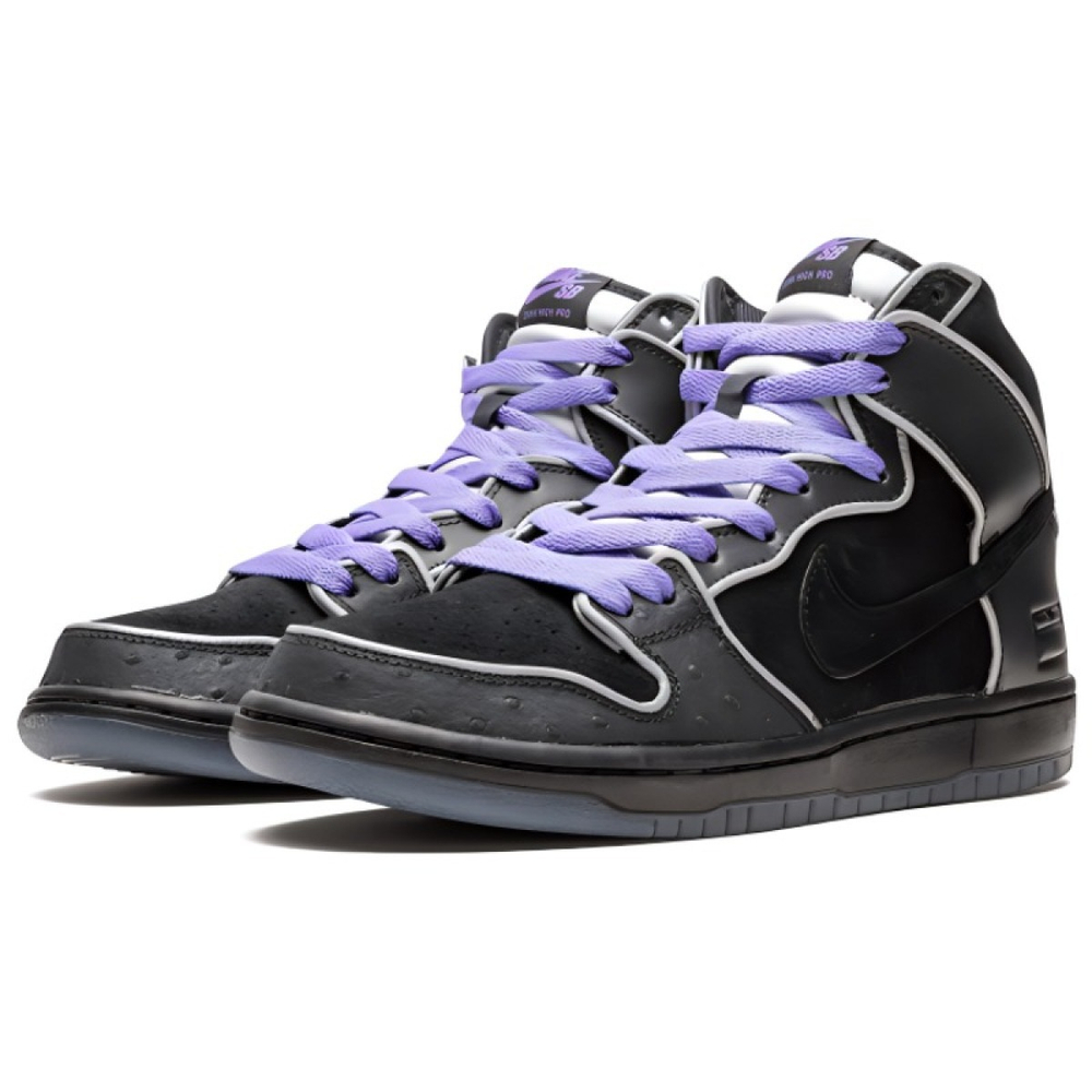 Nike Dunk SB Black Purple Box