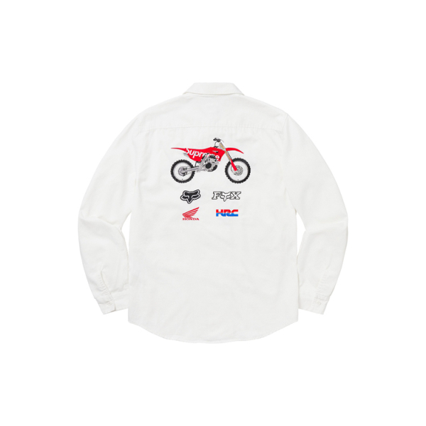 Supreme FW19 Week 6 x Honda x Fox Racing Work Shirt