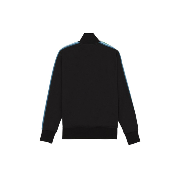 PALM ANGELS Black Rainbow Track Jacket