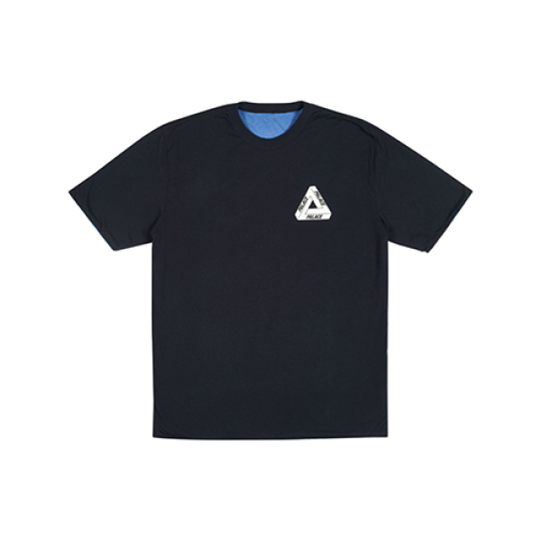 PALACE Reverso T-Shirt Black Purple Logo T