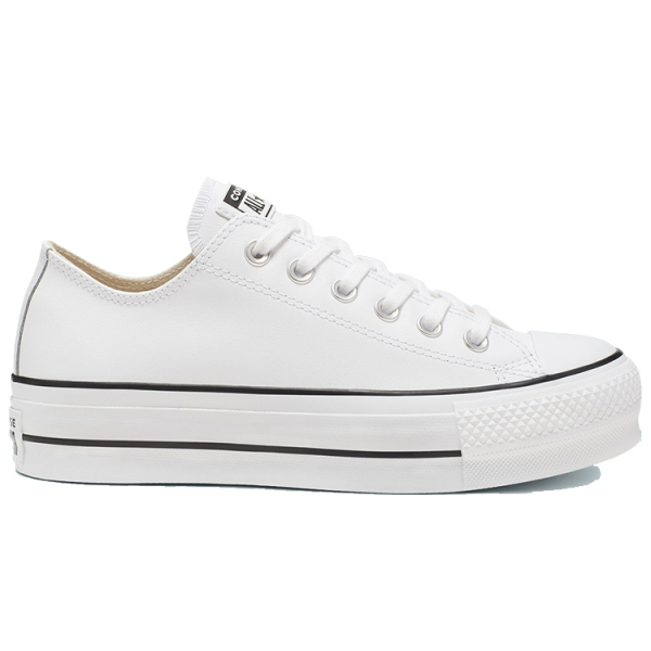 Converse Chuck Taylor All Star Leather Platform Low Top