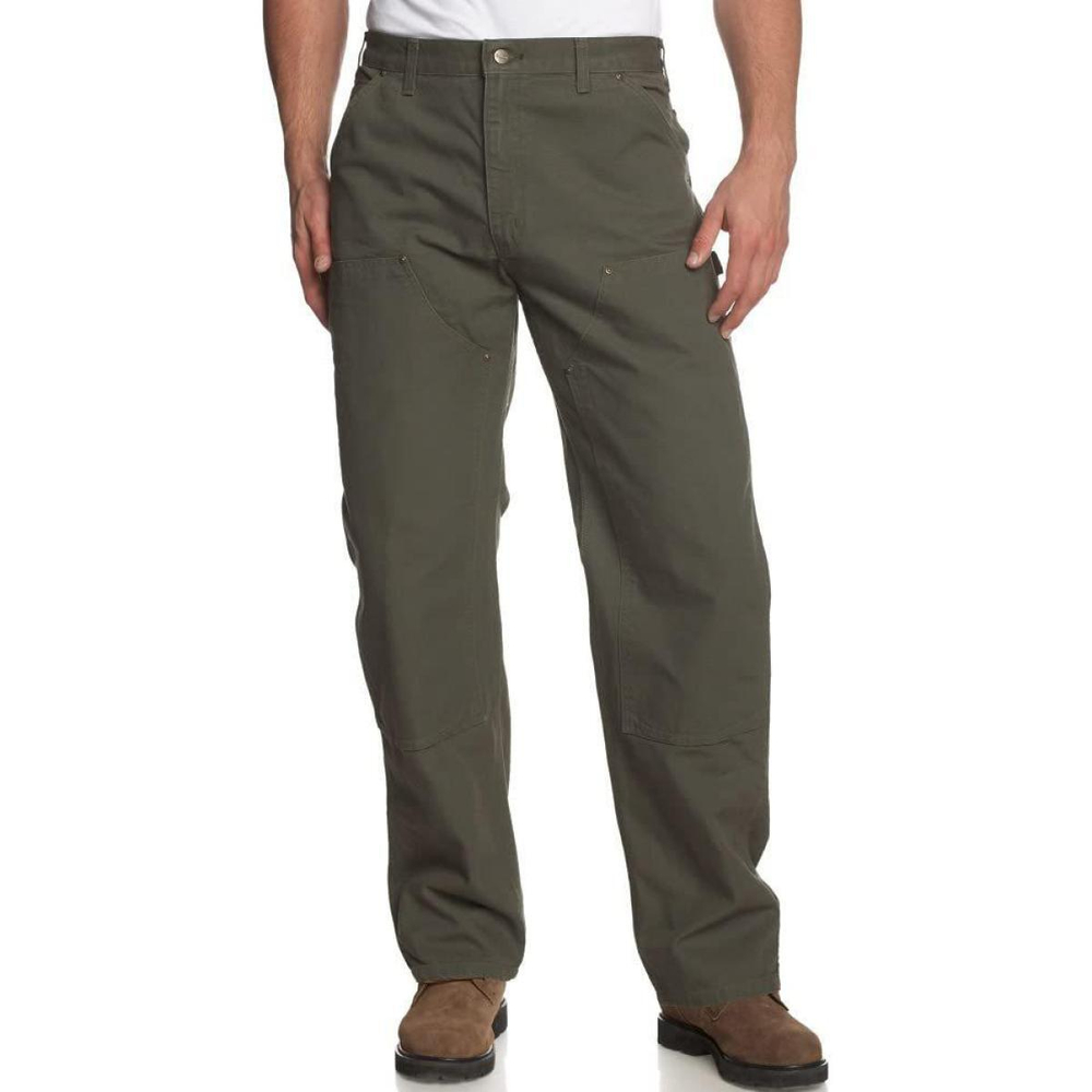 Carhartt B136 WASHED DUCK DOUBLE-FRONT UTILITY WORK PANT LOOSE FIT