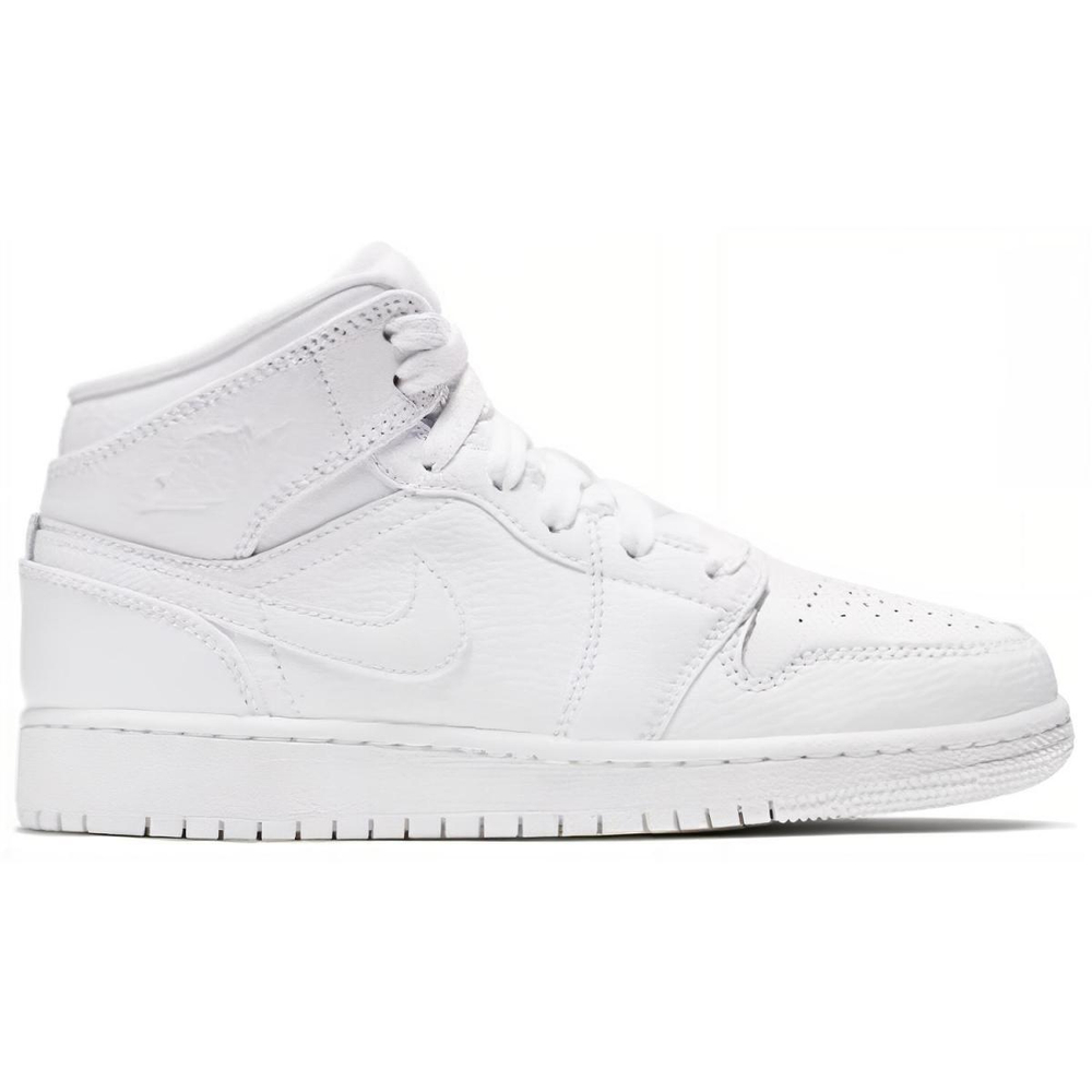 Jordan Air Jordan 1 Mid Triple White