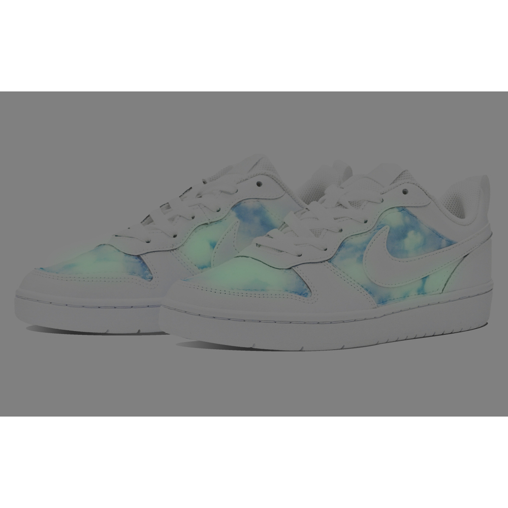 【 】 Nike Court Borough ABLOODING GS