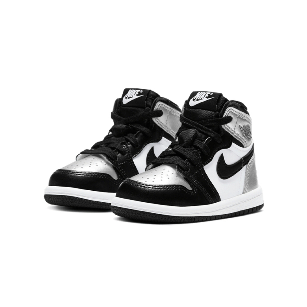 TD Air Jordan 1Retro High OG "Silver Toe"