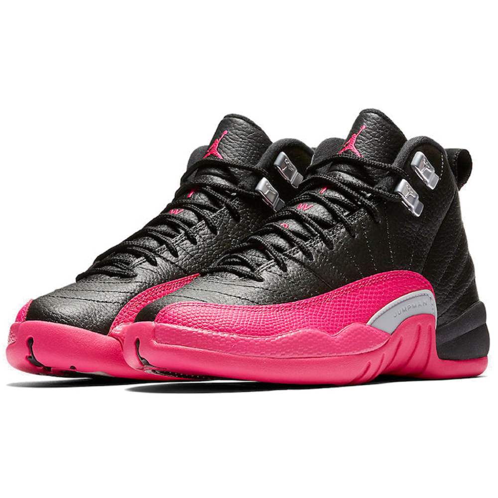 Jordan Air Jordan 12 Retro Black Deadly Pink