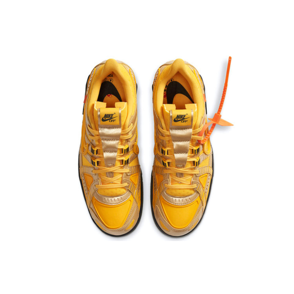 OFF-WHITE x Nike Rubber Dunk "University Gold"