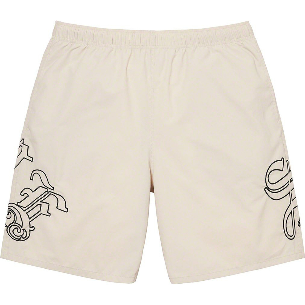 Supreme SS23 Week14 OLD ENGLISH NYLON SHORT