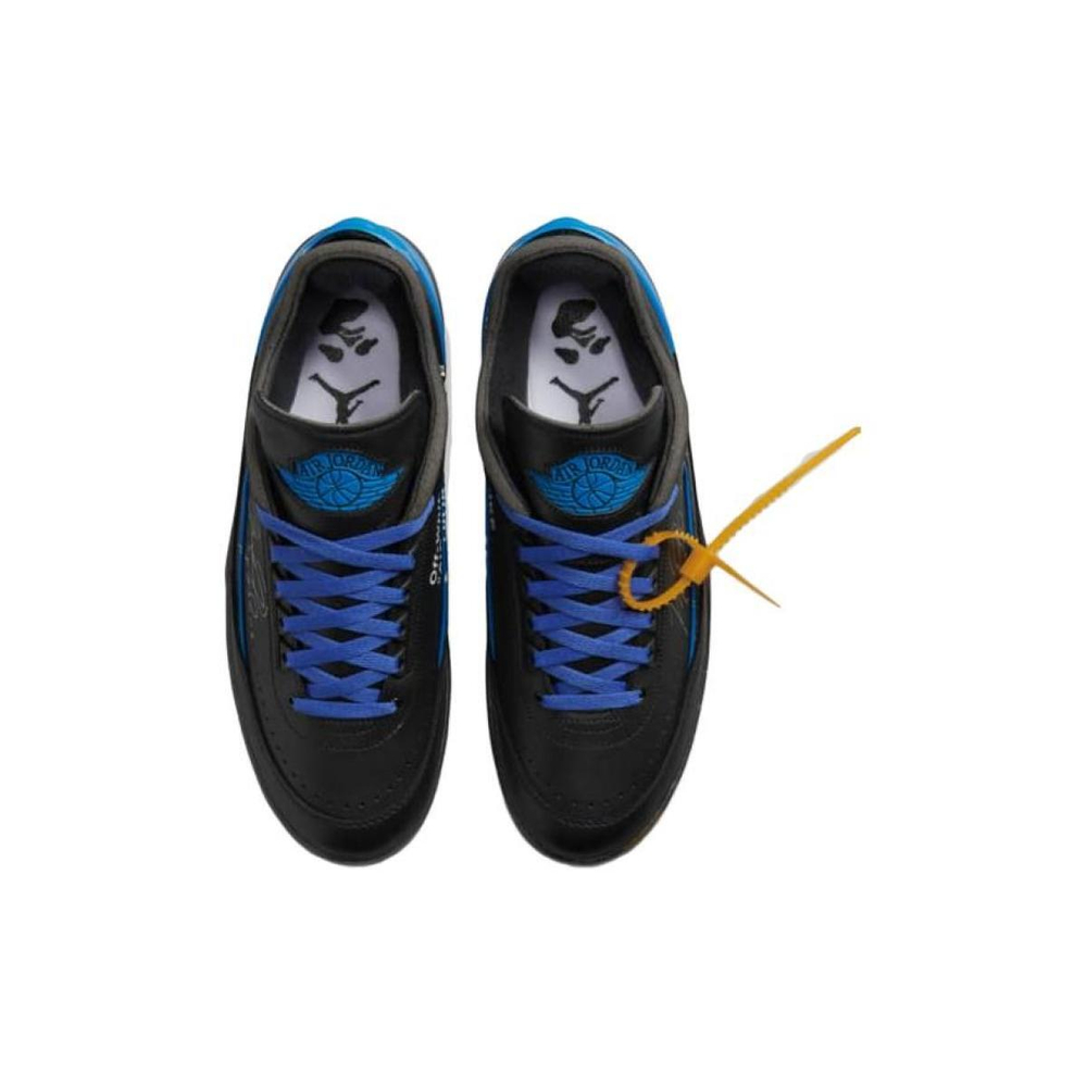 OFF-WHITE x Jordan Air Jordan 2 Retro Low SP "Black and Varsity Royal"