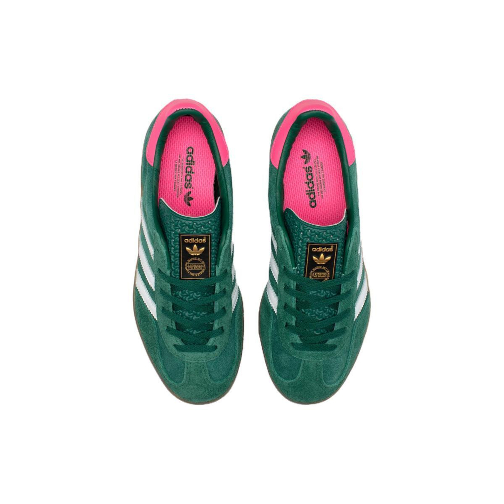 Adidas originals Gazelle Indoor leather-trimmed suede