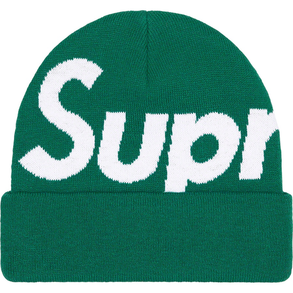 Supreme Week 10 big logo beanie