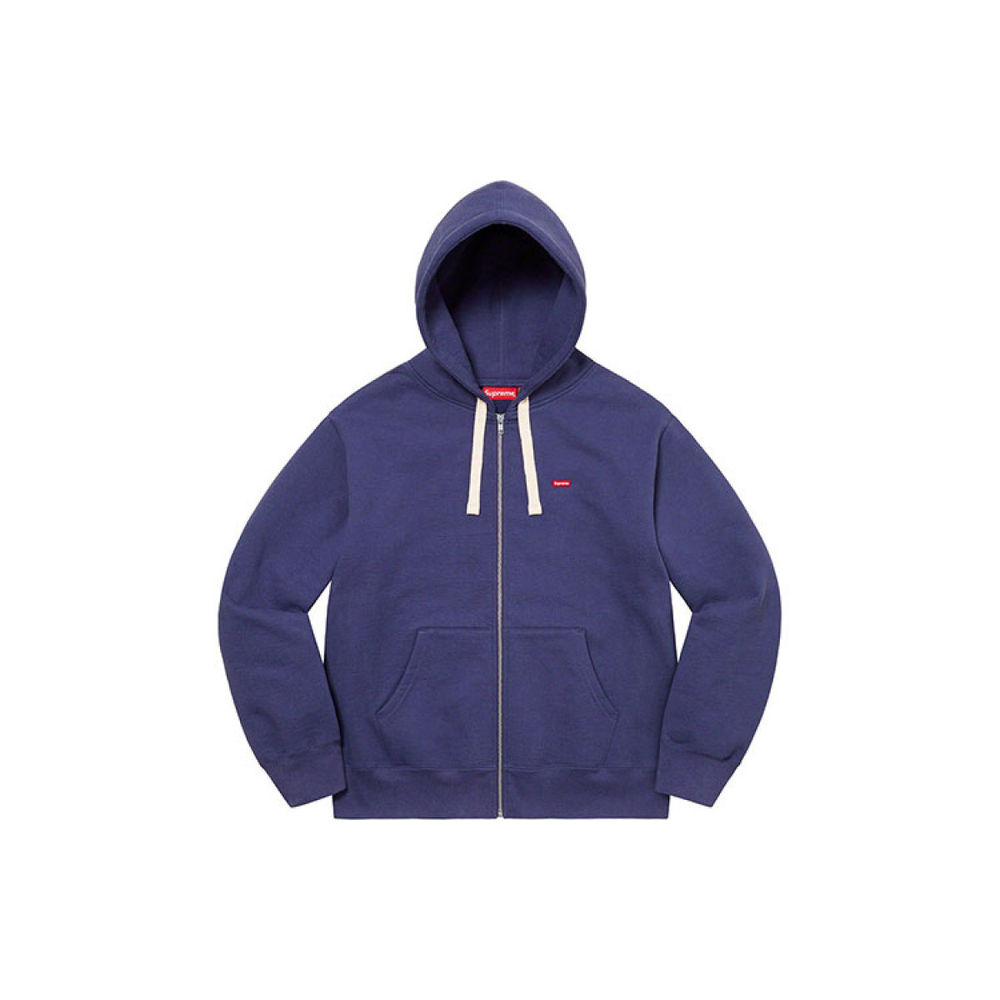 Supreme FW22 Week 16 Small Box Drawcord Zip Up Hooded Sweatshirt Logo