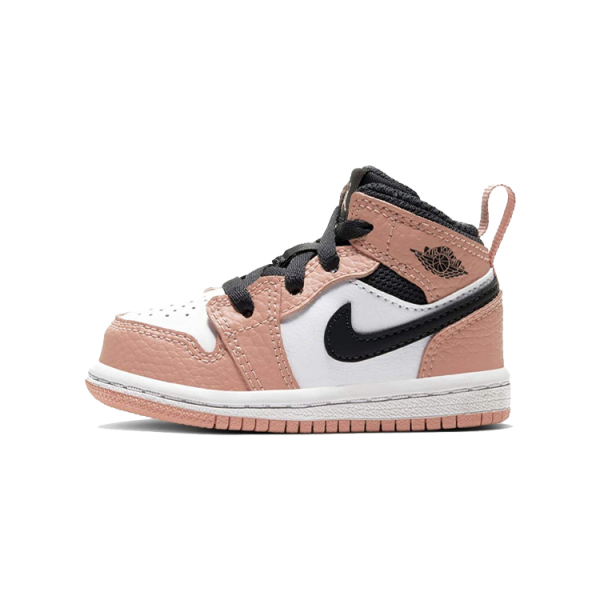 TD Air Jordan 1 Mid Pink Quartz